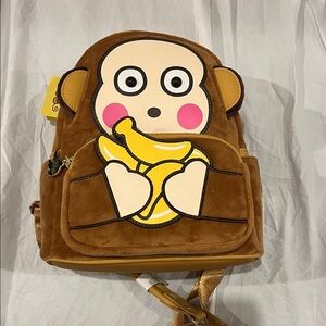 Monkichi loungefly sanrio backpack
